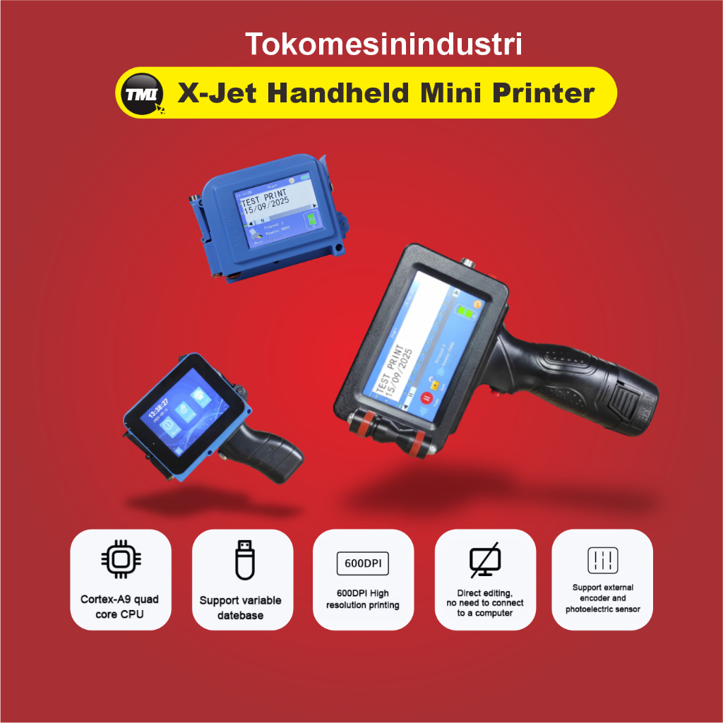 X-Jet Mini Printer Thermal Inkjet Printer