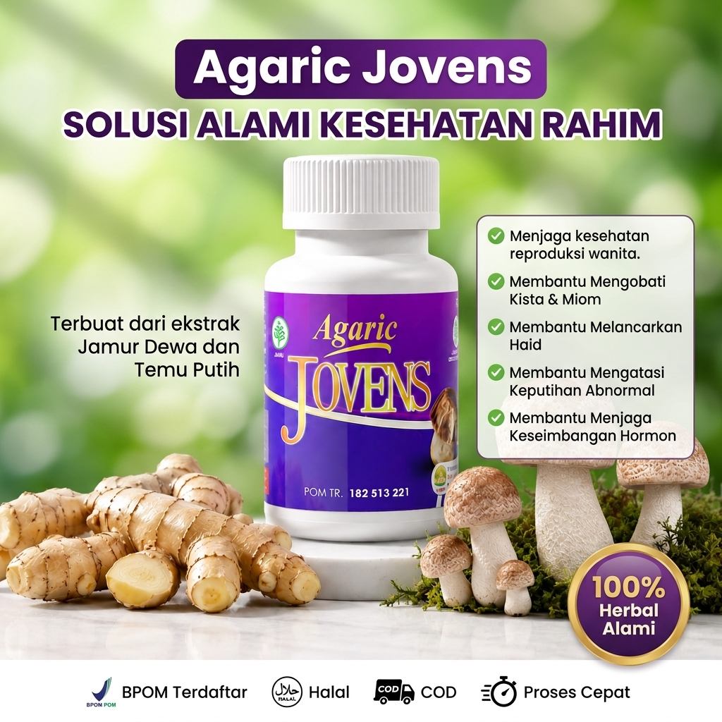 Herbal | Kista | Miom | Benjolan | Keputihan | AGARIC JOVENS
