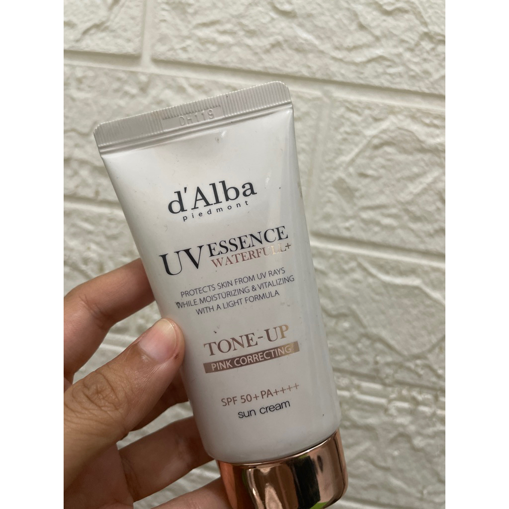 Preloved sun cream d’alba sunscreen d’alba