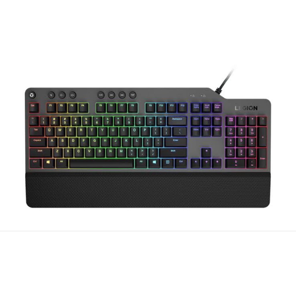 Lenovo Legion K500 Keyboard Gaming Mekanik Wired RGB Full Size Hitam