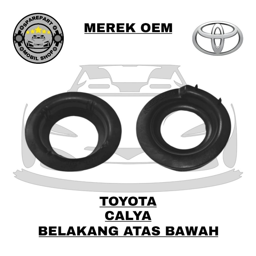 Karet Tatakan Per Keong Belakang Toyota Calya