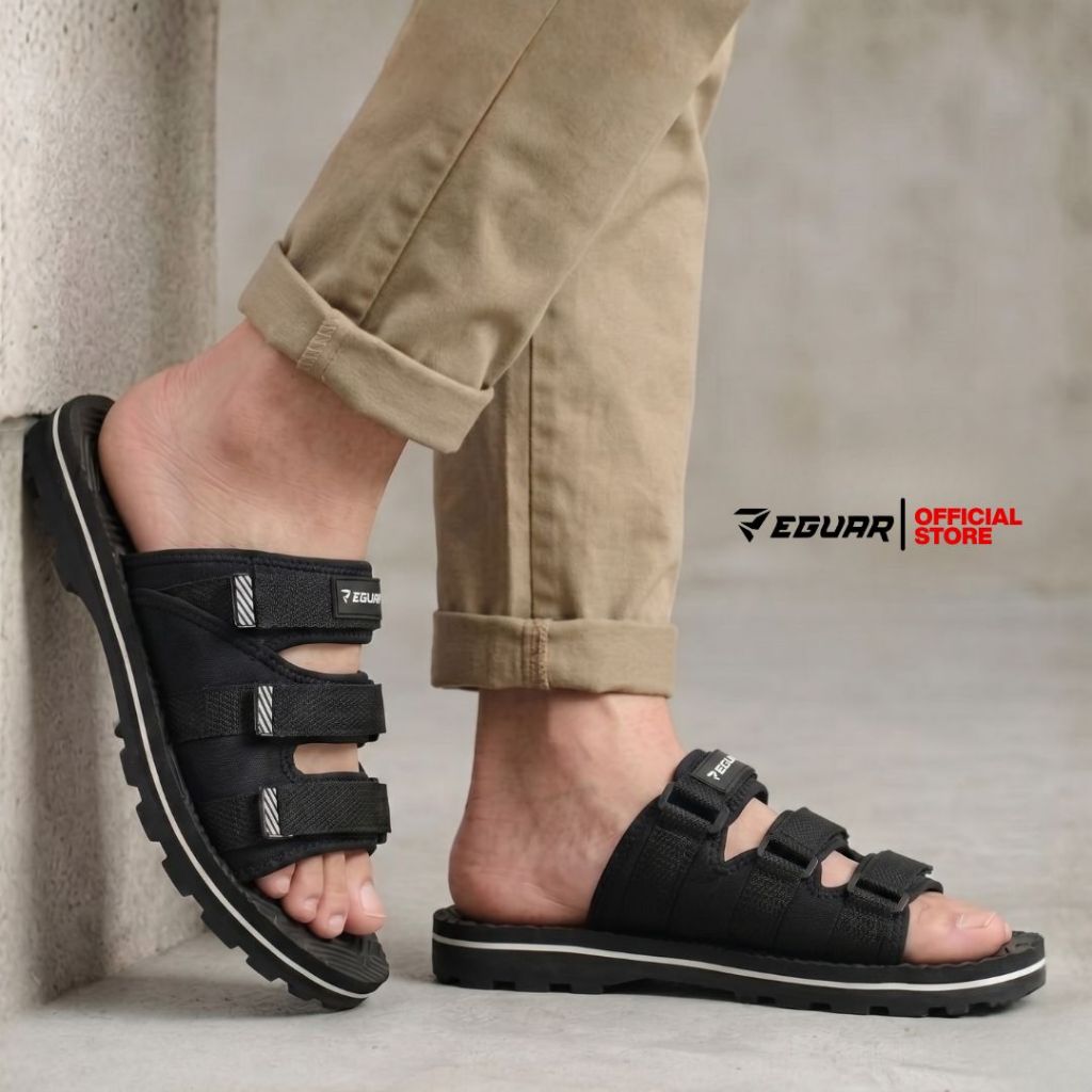 EGUAR Power & Durable | Sandal Gunung Slide Kasual | Sendal Pria Wanita Unisex | MAGMA Series