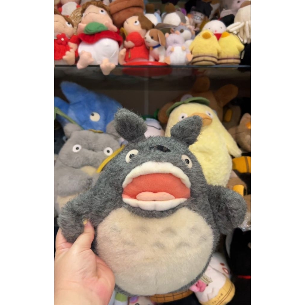 Boneka Totoro Mangap Rare Langka, totoro klasik