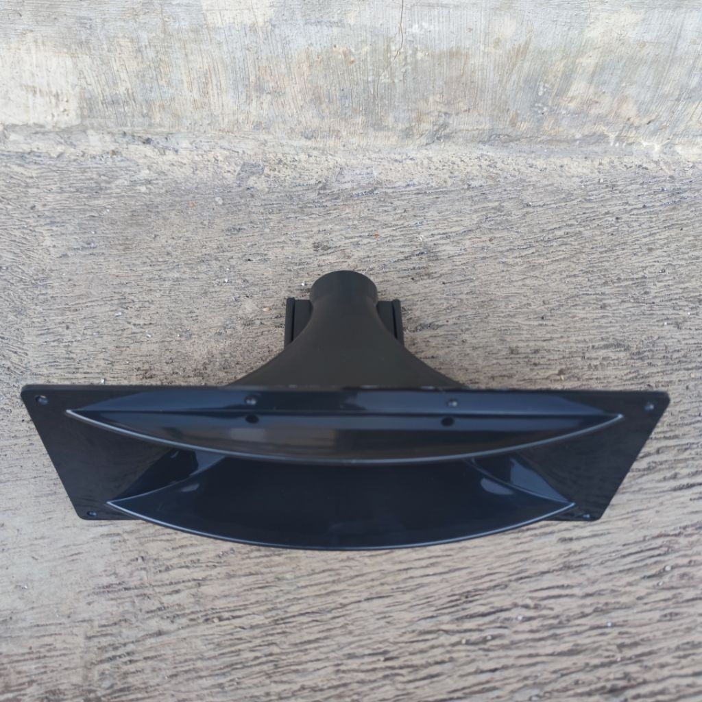 Horn corong tweeter SR ukuran 12x31 tinggi 13.5 cm bahan plastik