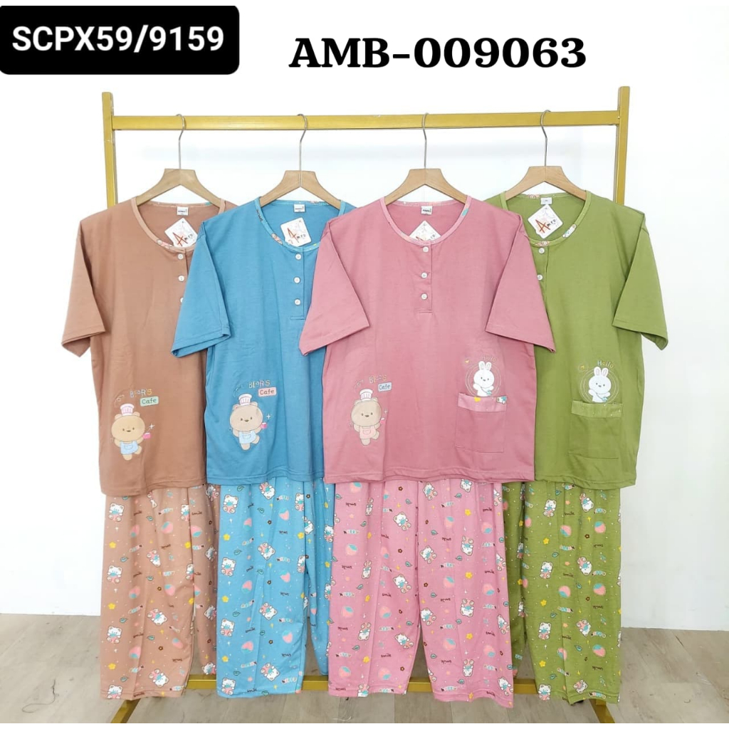 MOMMEKIDS - Babyoll CP Jumbo Amro Label Putih