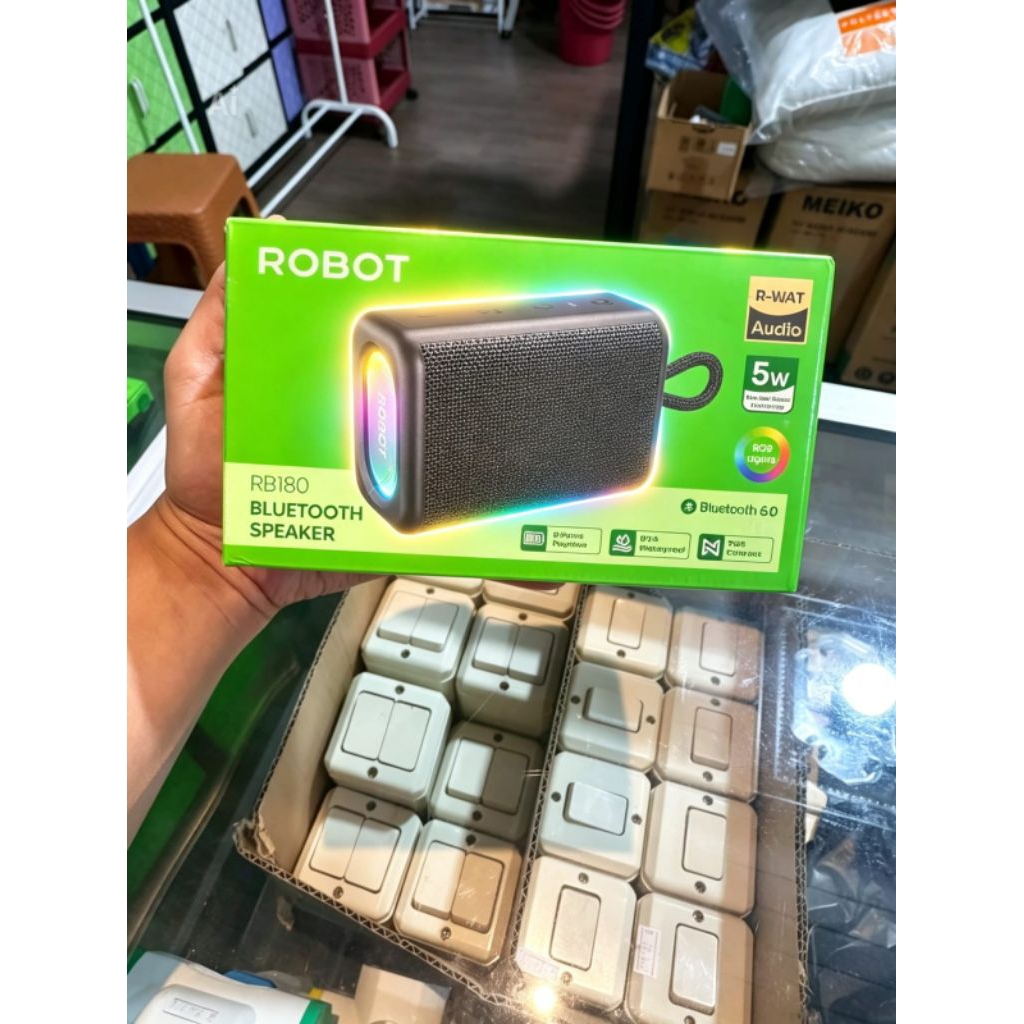Speaker Bloototh Robot RB180 / Musik Box