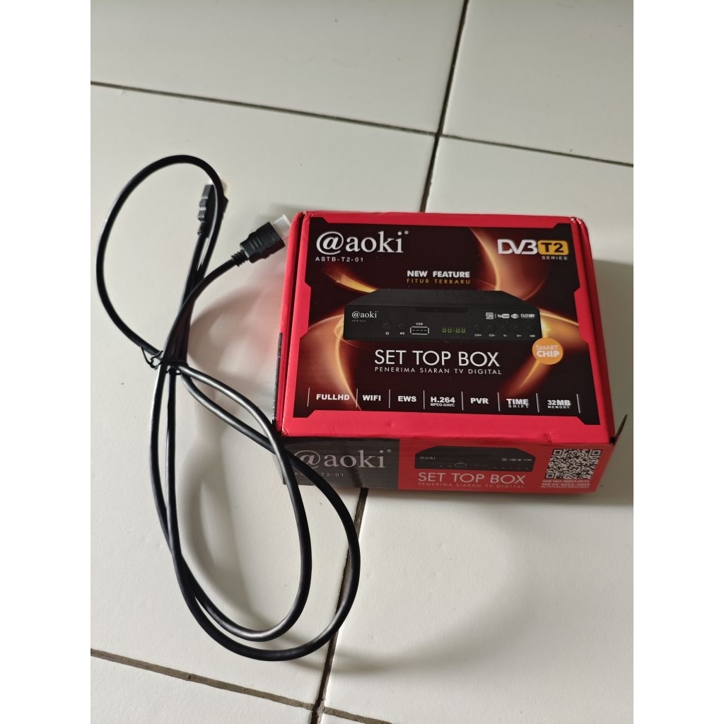 STB set top box merk aoki