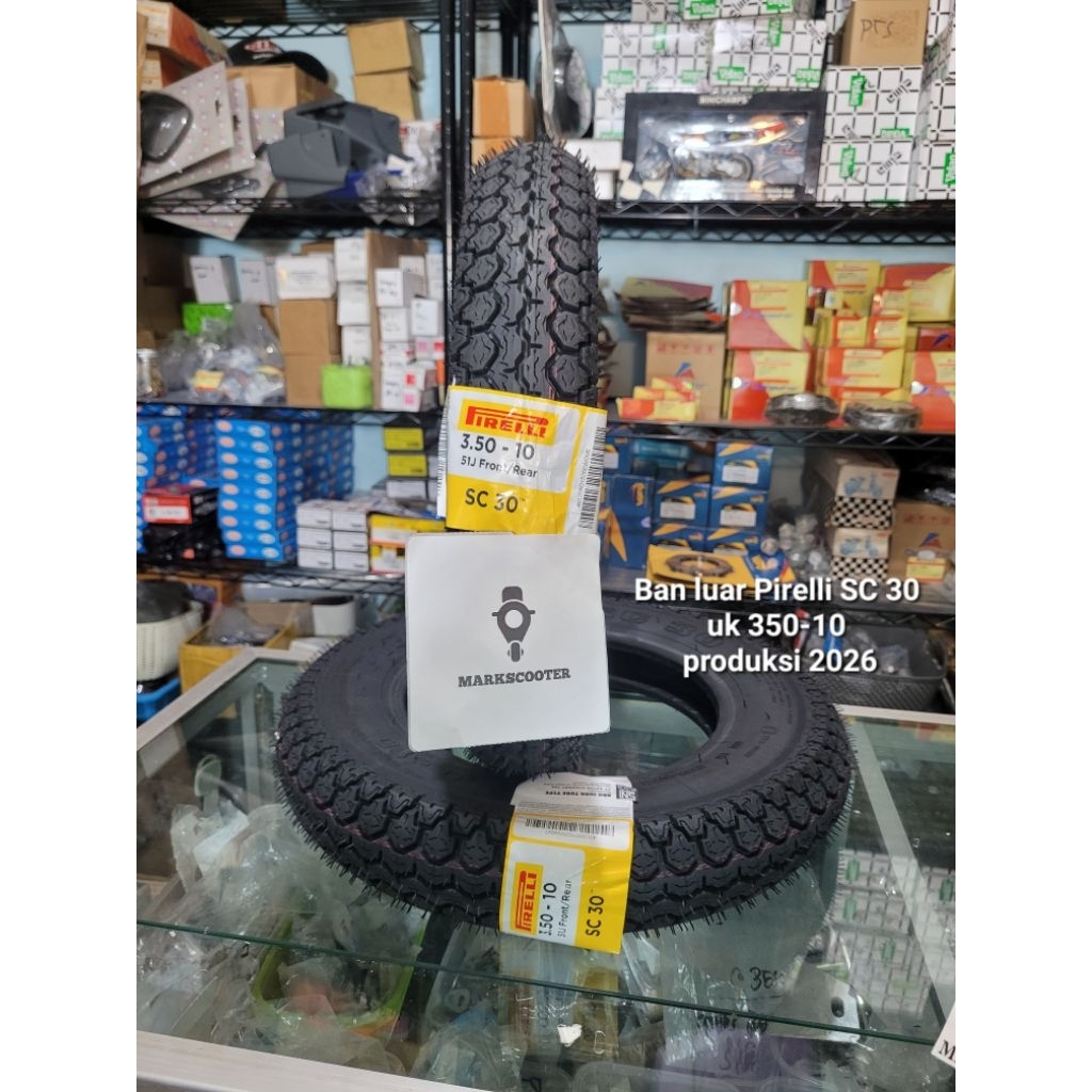 ban pirelli Sc 30 ring 10 ban luar pirelli vespa sprint px excel spartan motif klasik