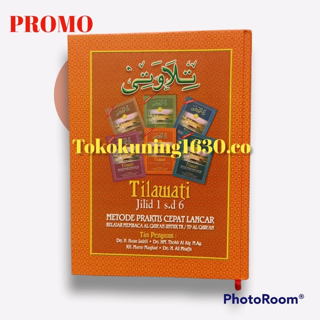 TILAWATI JILID 1 SAMPAI 6 HARDCOVER