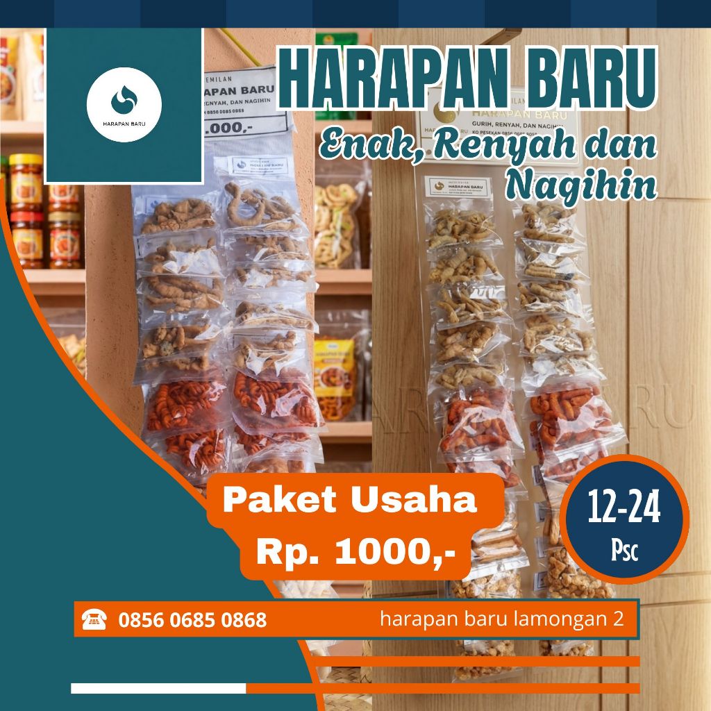 Paket Usaha Cemilan