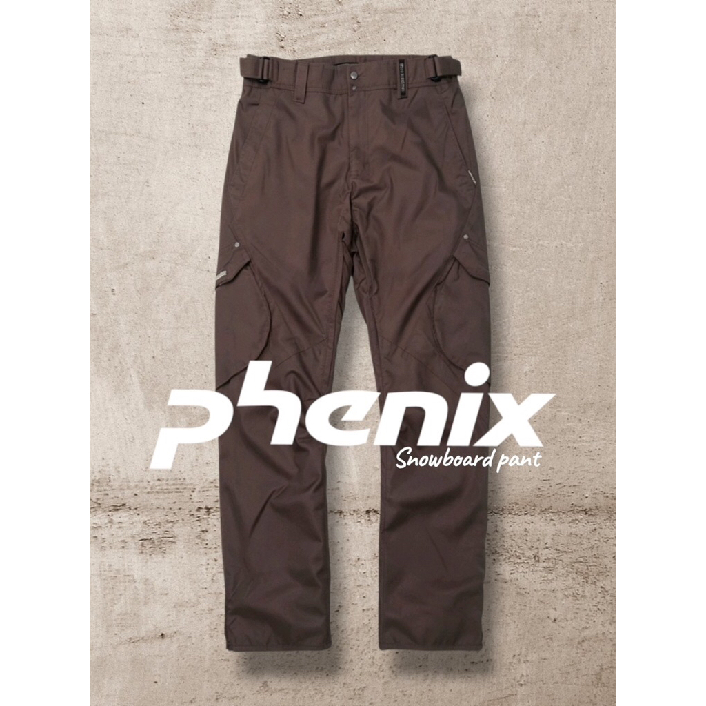 Phenix snowboard pants keren bahan tebal tahan air warna pekat second preloved