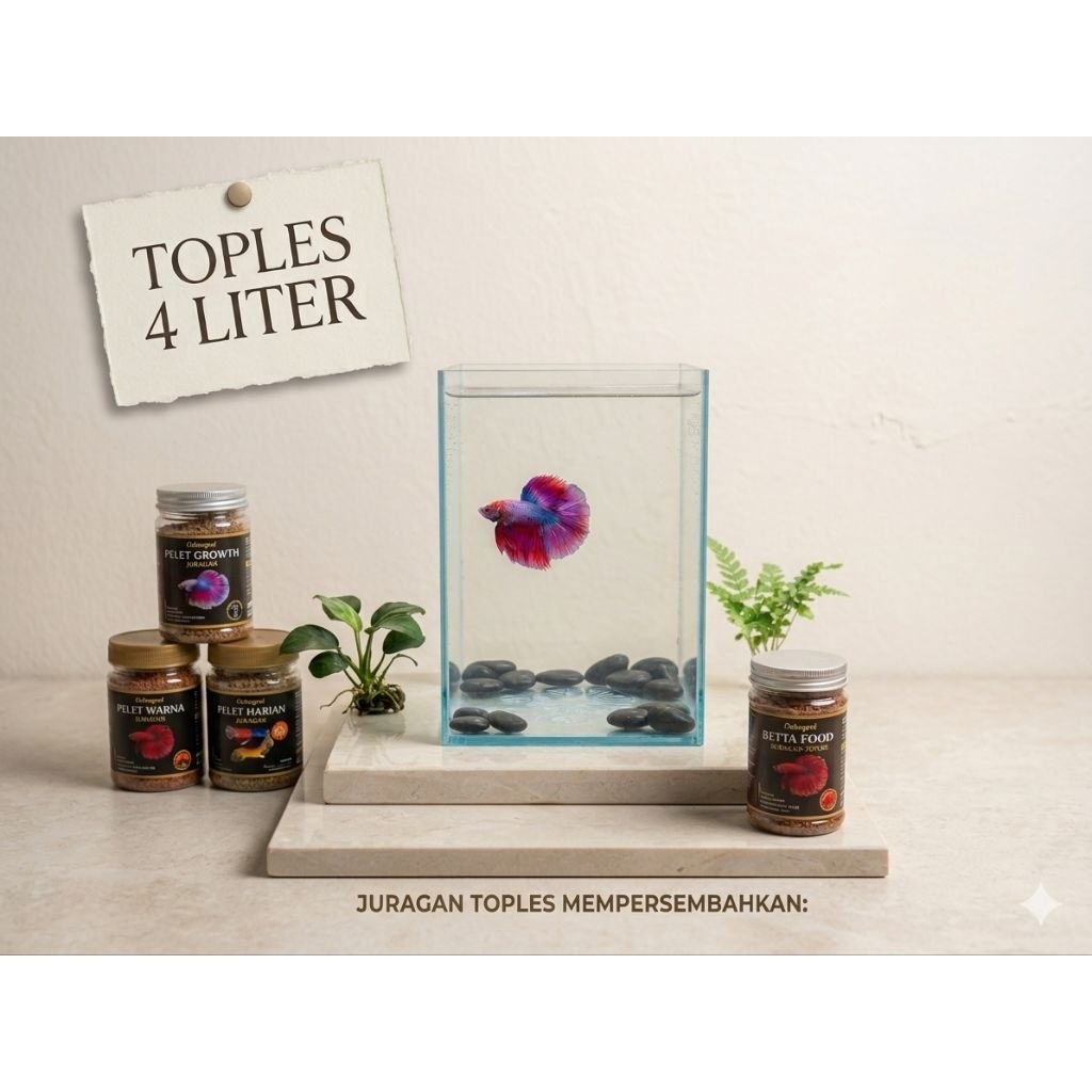 Soliter Ikan Cupang 4L - JURAGAN TOPLES