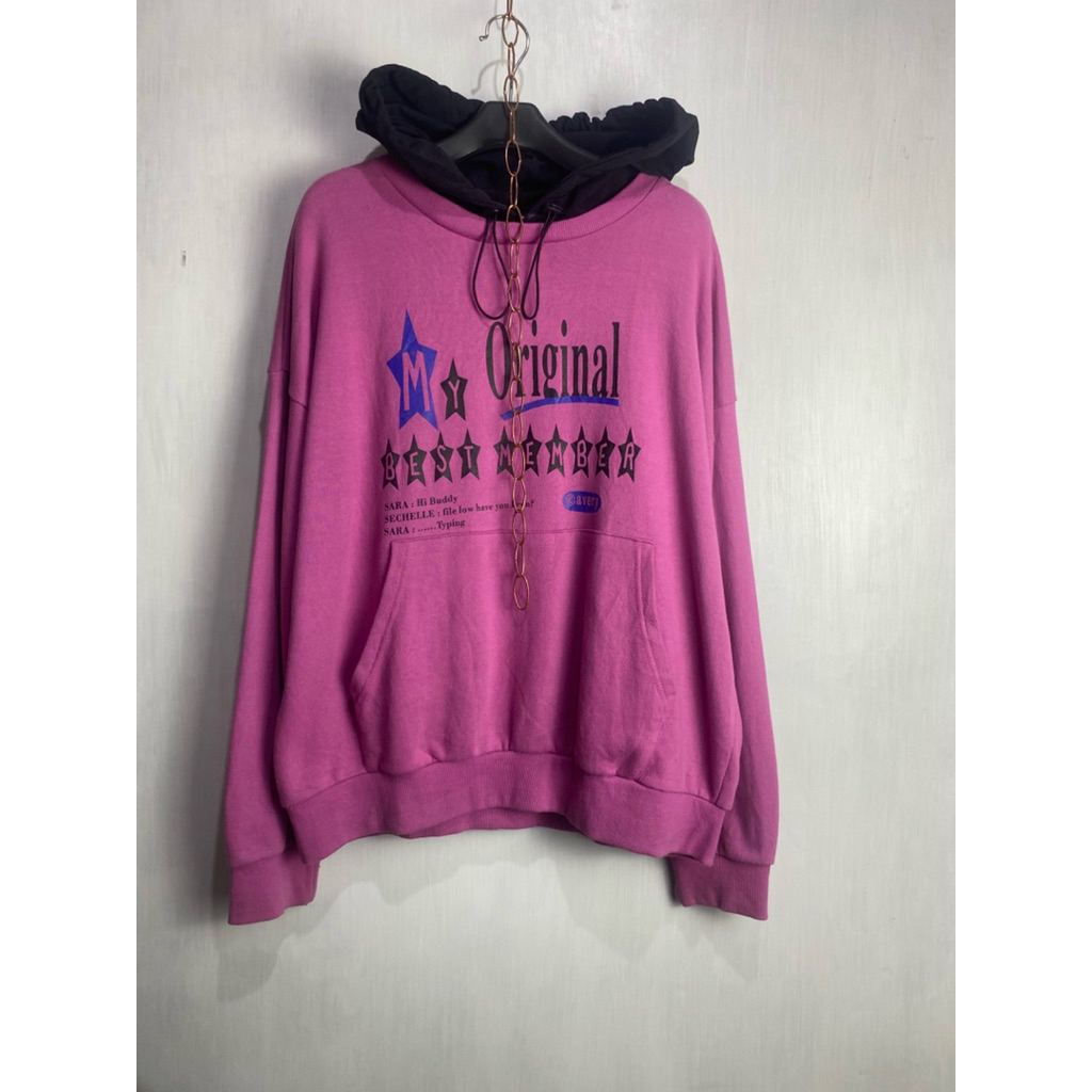 hoodie basic boxy second
