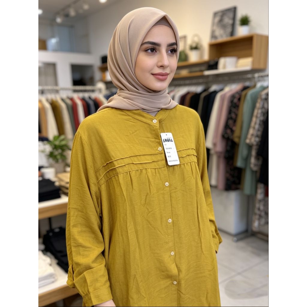 Zulfa tunik kekinian wanita muslim