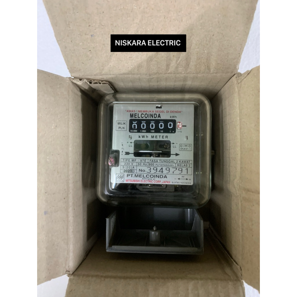 KWH METER 1 PHASE MELCOINDA 5.20