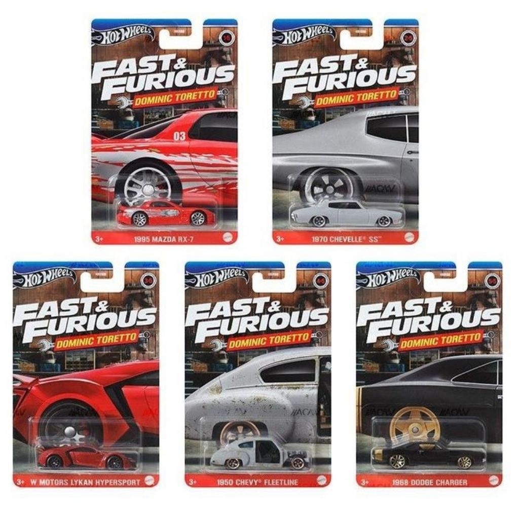 HOT WHEELS FAST AND FURIOUS DOMINIC TORETTO SERIES