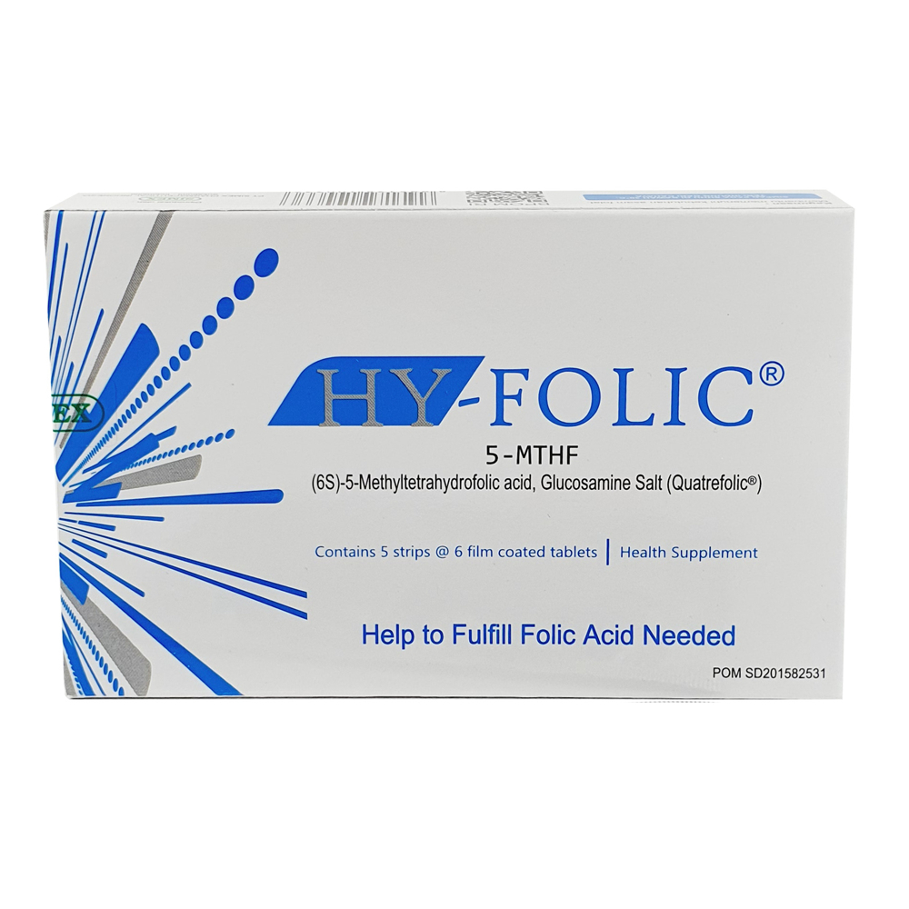 HY-FOLIC STRIP @ 6 TABLET - SIMEX