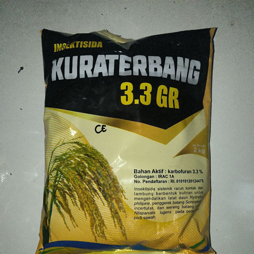Insektisida Kura terbang 3.3gr 2kg