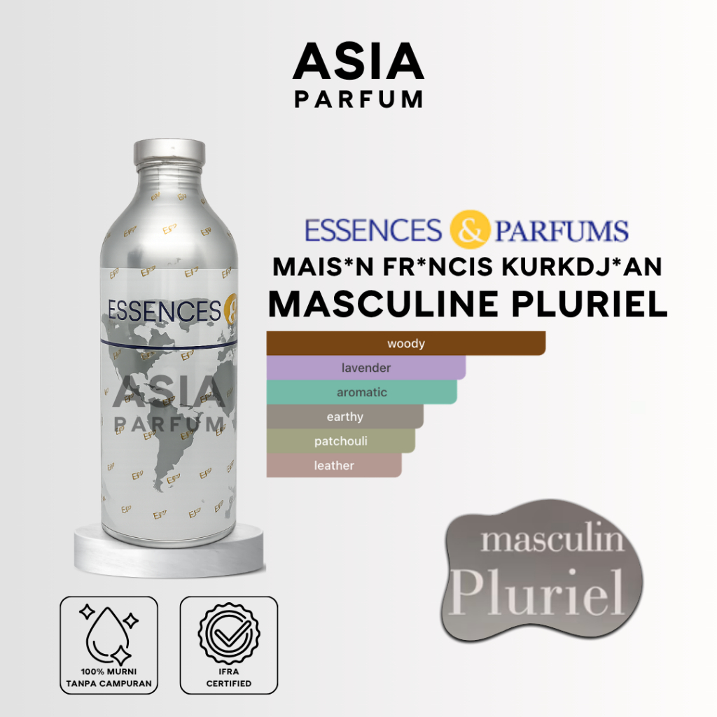 ESSENCES & PARFUMS MACKY 79121 - BIBIT PARFUM MASCULINE PLURIEL - SEGEL & REPACK 100G