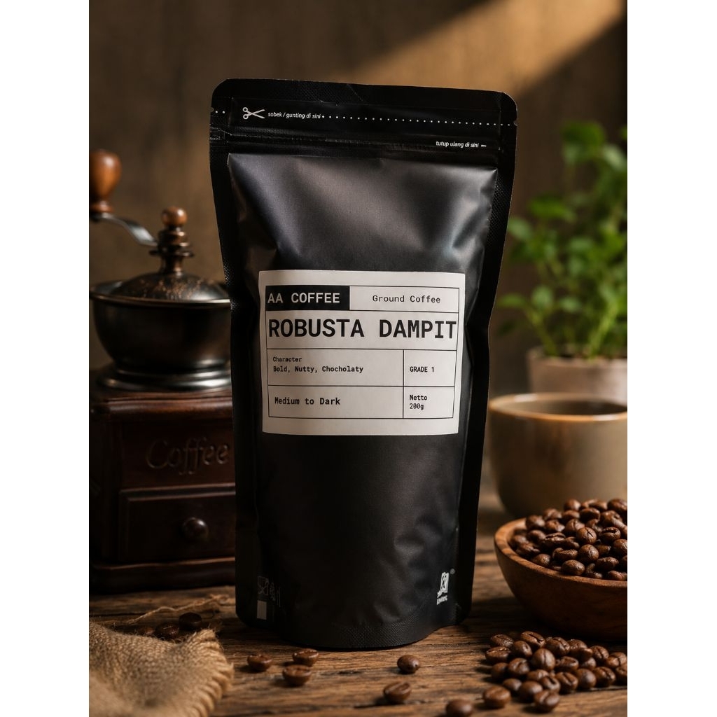 Kopi Robusta Dampit Grade 1(premium)