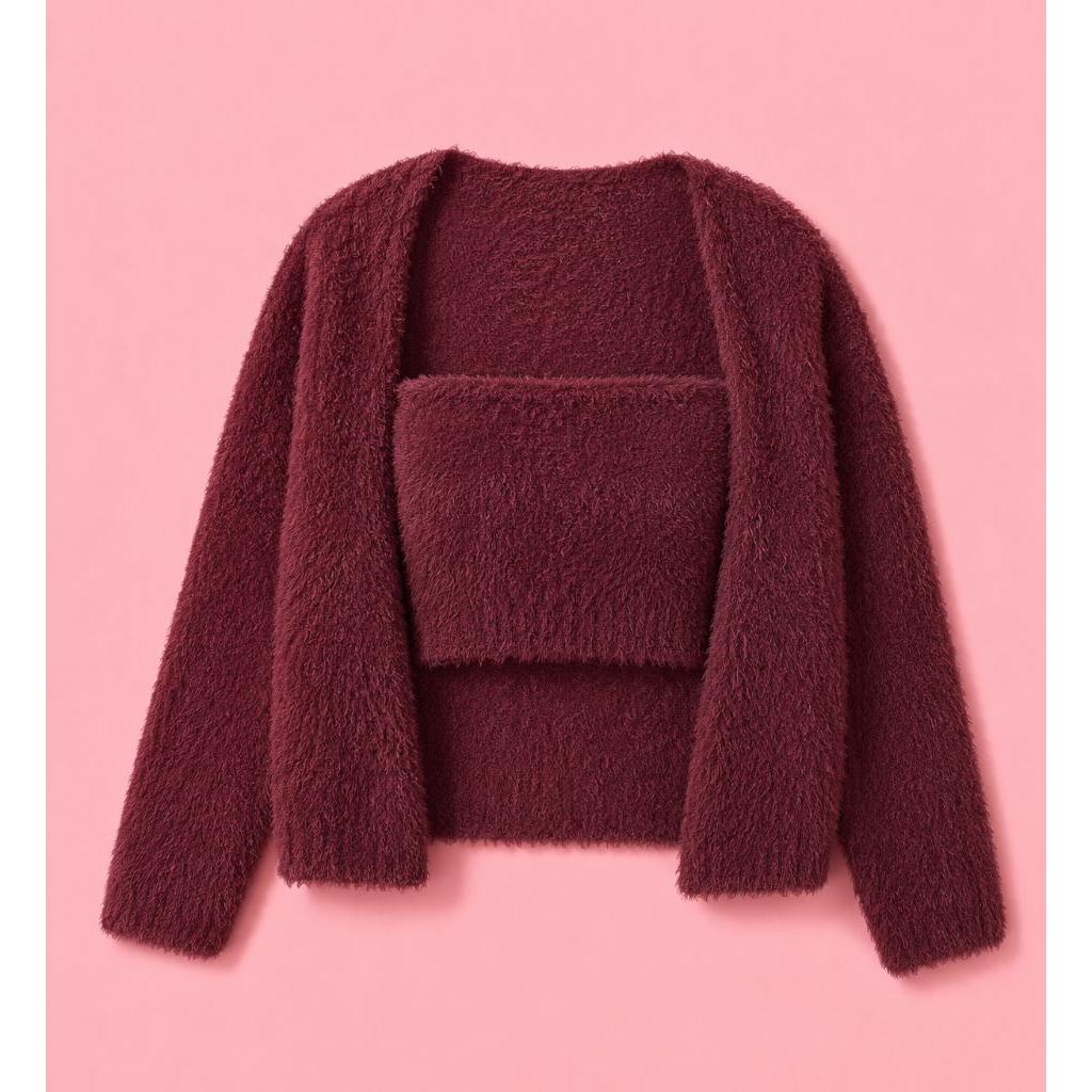 Joya Cardigan Tanktop Set Marveile
