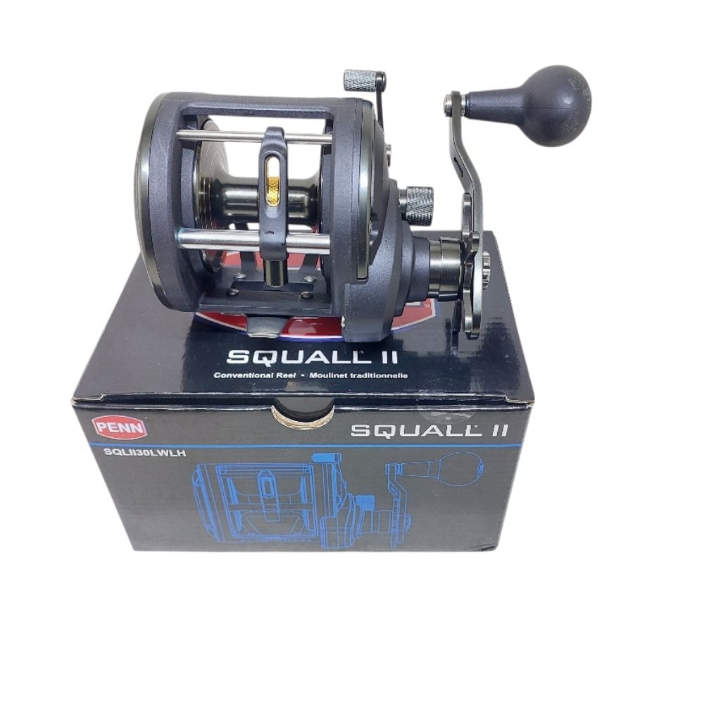 reel penn SQUALL OH II 30 LWLH handle kiri