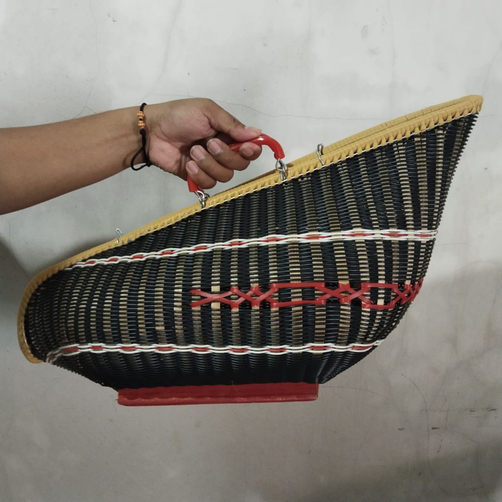 FREE ALAS KARPET Promo kiso ayam bangkok bahan fiber HITAM  kiso ayam jago model lurus kepek ayam ja