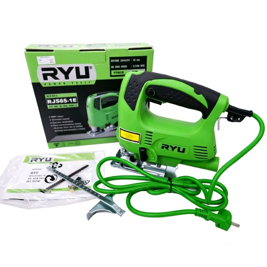 Mesin Jigsaw RYU RJS65-1E - Gergaji Kayu Jig Saw Jigsaw RJS65 1E Tekiro RYU
