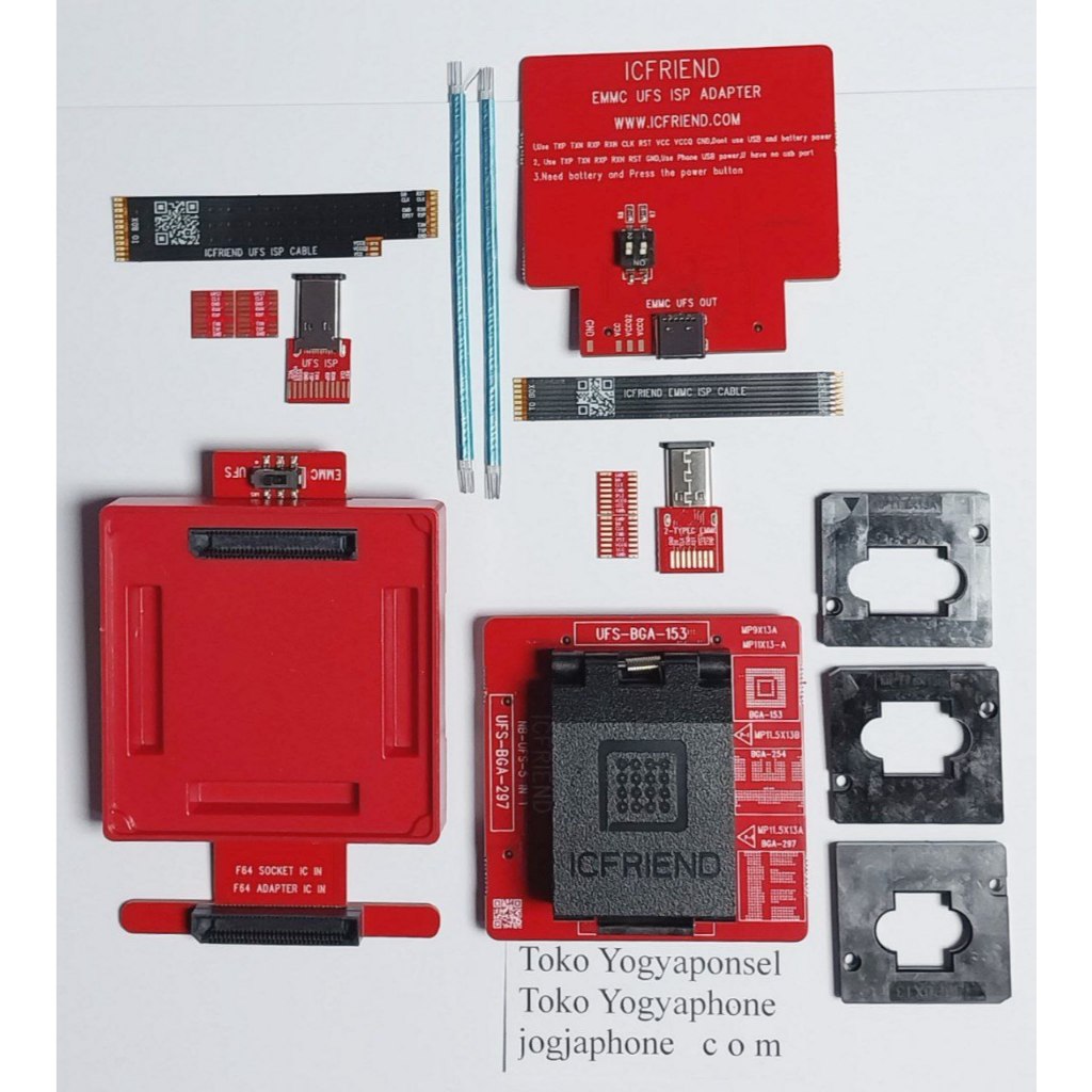 Socket BGA UFS 5in1 plus isp soket F64 ic friend bga ufs icfriend