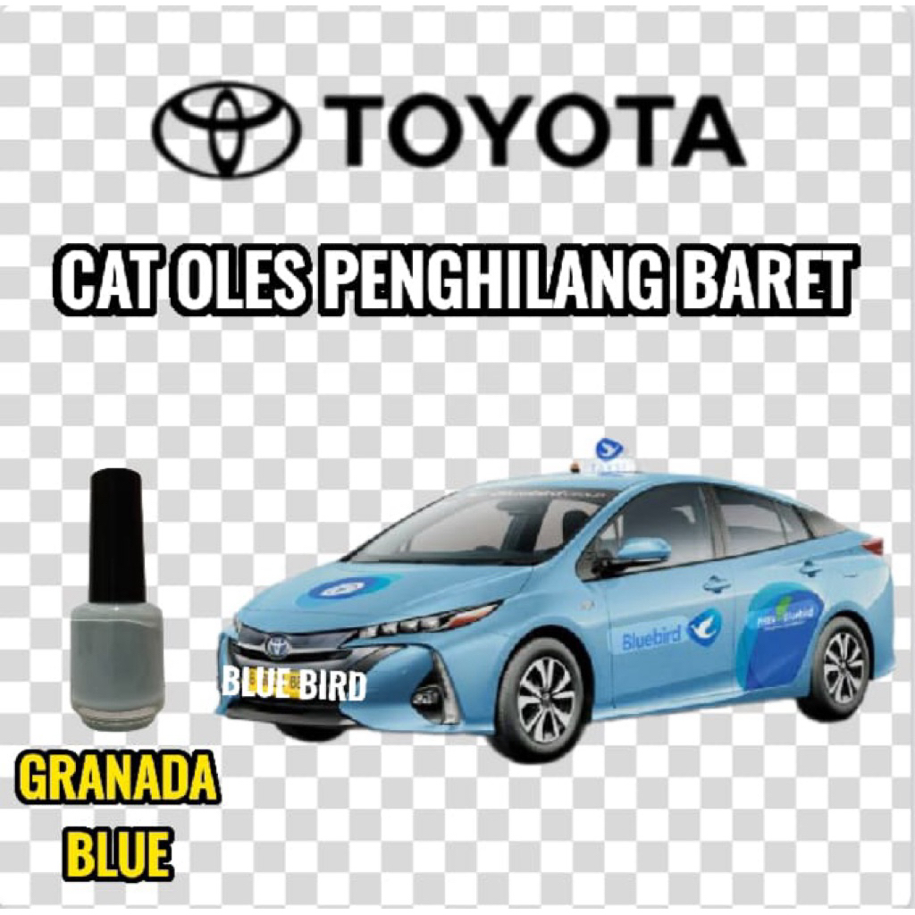 Cat Oles Penghilang Baret Mobil Blue Bird E Taxi Granada Blue Biru