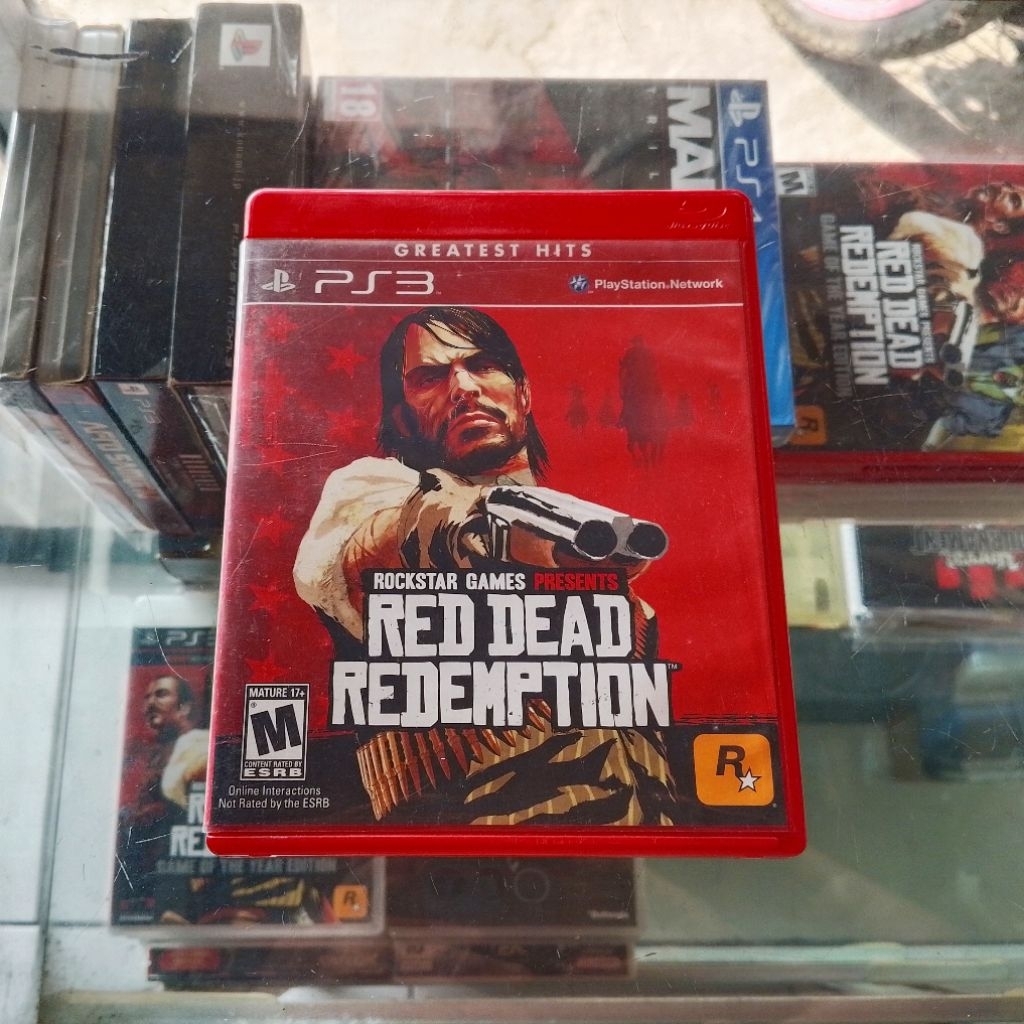 BD Kaset PS3 Original Red Dead Redemption Greatest Hits