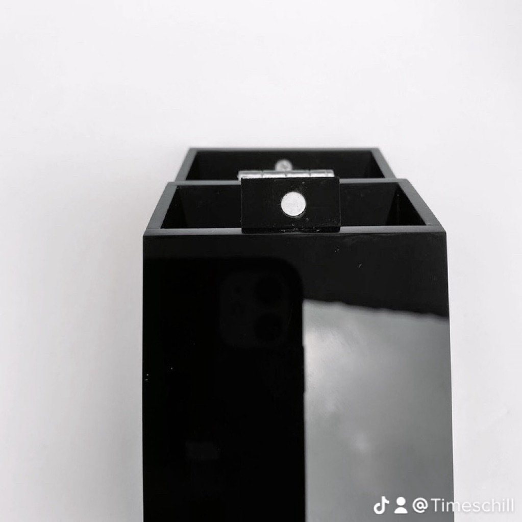 KOTAK ROKOK BOX HITAM khusus CUSTOM /KADO ULANGTAHUN / KOTAK ROKOK PLASTIK / HADIAH /SOUVENIR /KADO 
