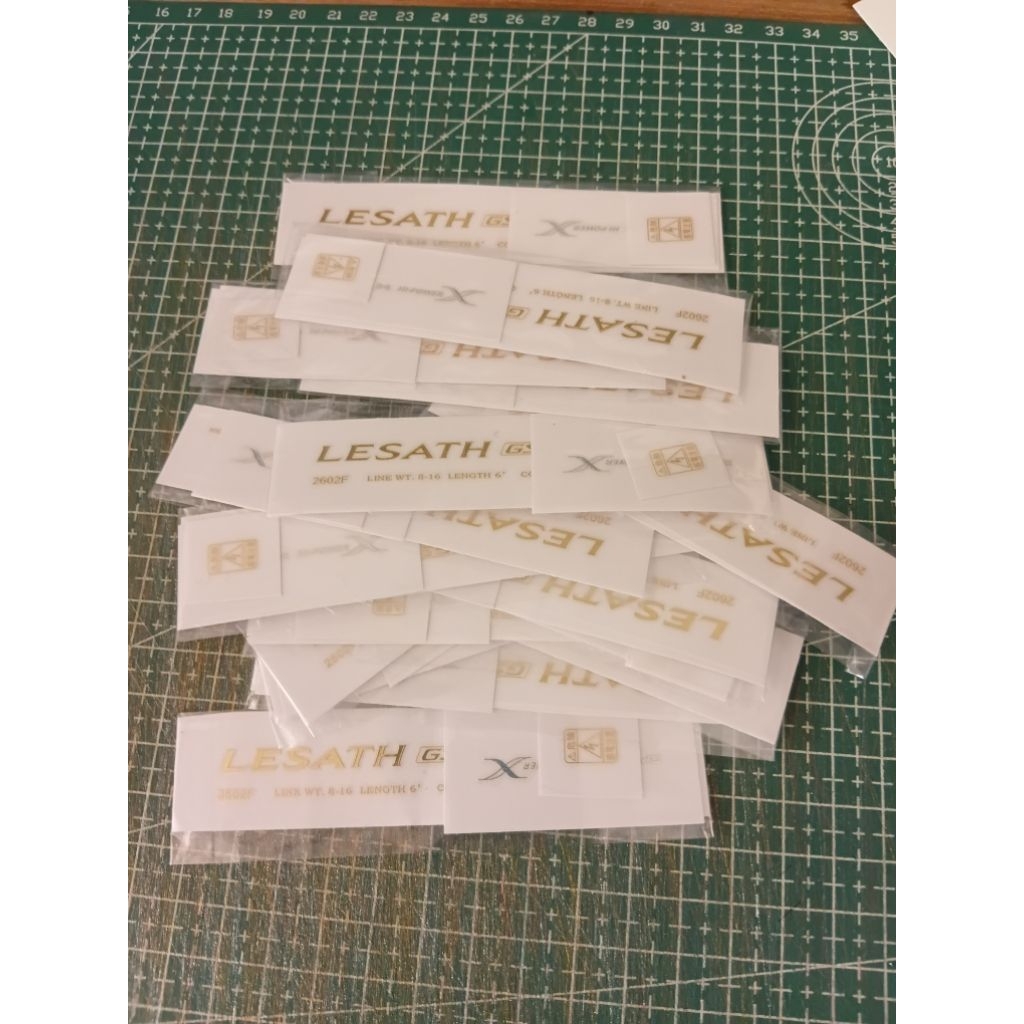 Decal Kering Lesath GS Shimano