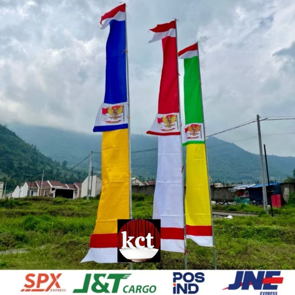 umbul umbul panjang/bandir