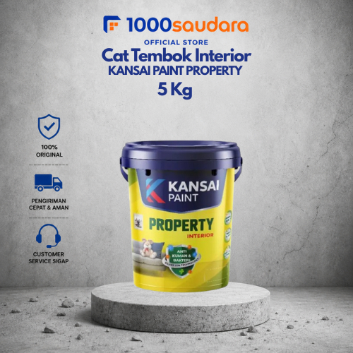 Cat Tembok Interior KANSAI PAINT PROPERTY 5 kg