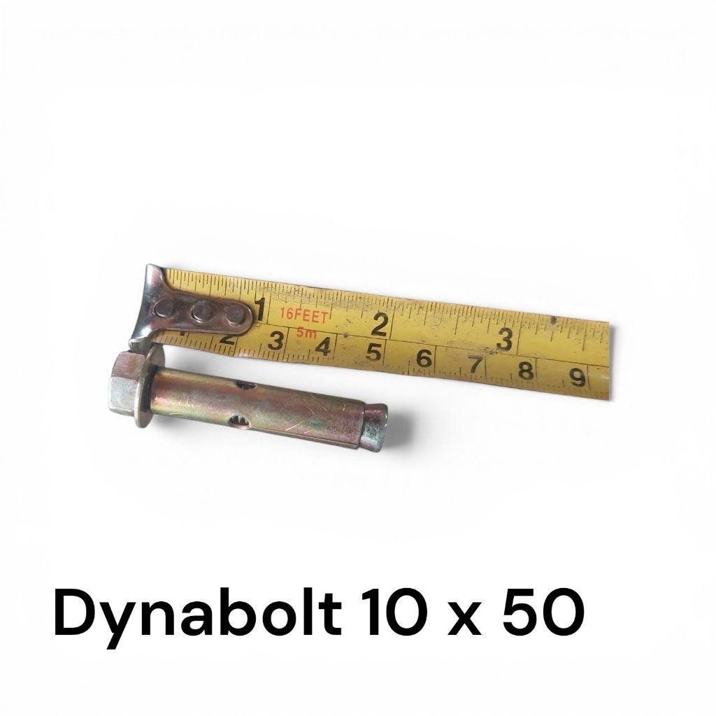 Baut Dynabolt ukuran 10 × 50
