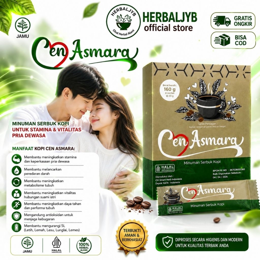 Kopi Cen Asmara Kopi Kesehatan Pria Original