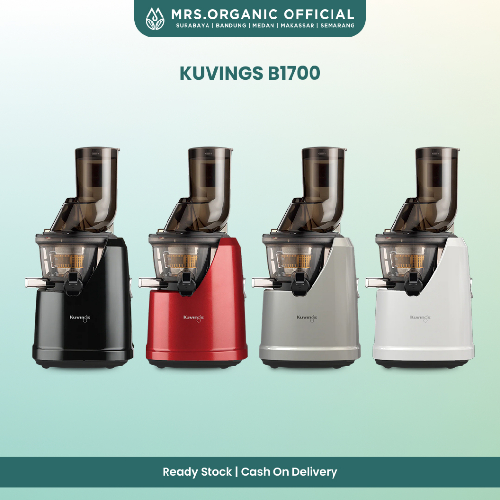 Kuvings Slow Juicer B1700 All Varian - Juicer Original Smoothie Juicer Sorbet Pemeras Buah Terbaik