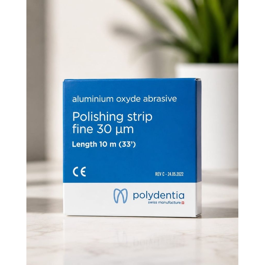 Abrasive polishing strip by POLYDENTIA/Polishing strip dental