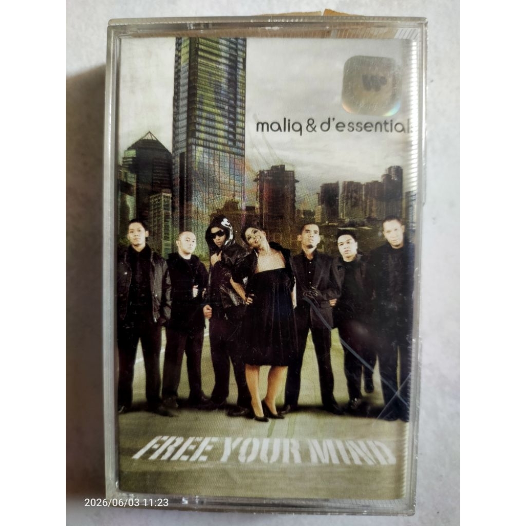 kaset pita jadul MALIQ & D'ESSENTIALS "free your mind"