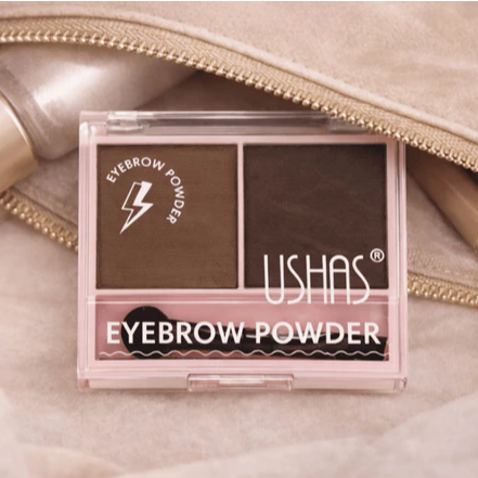 MAMI - USHAS EYEBROW POWDER 2IN1 BPOM - EYEBROW POWDER USHAS BPOM