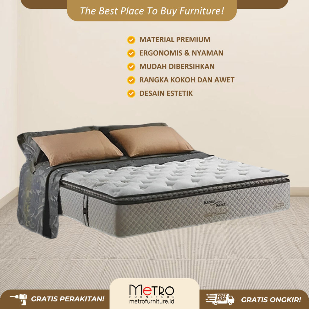 Spring Bed King Koil World Endorsed - 100/120/160/180/200 (Mattress)
