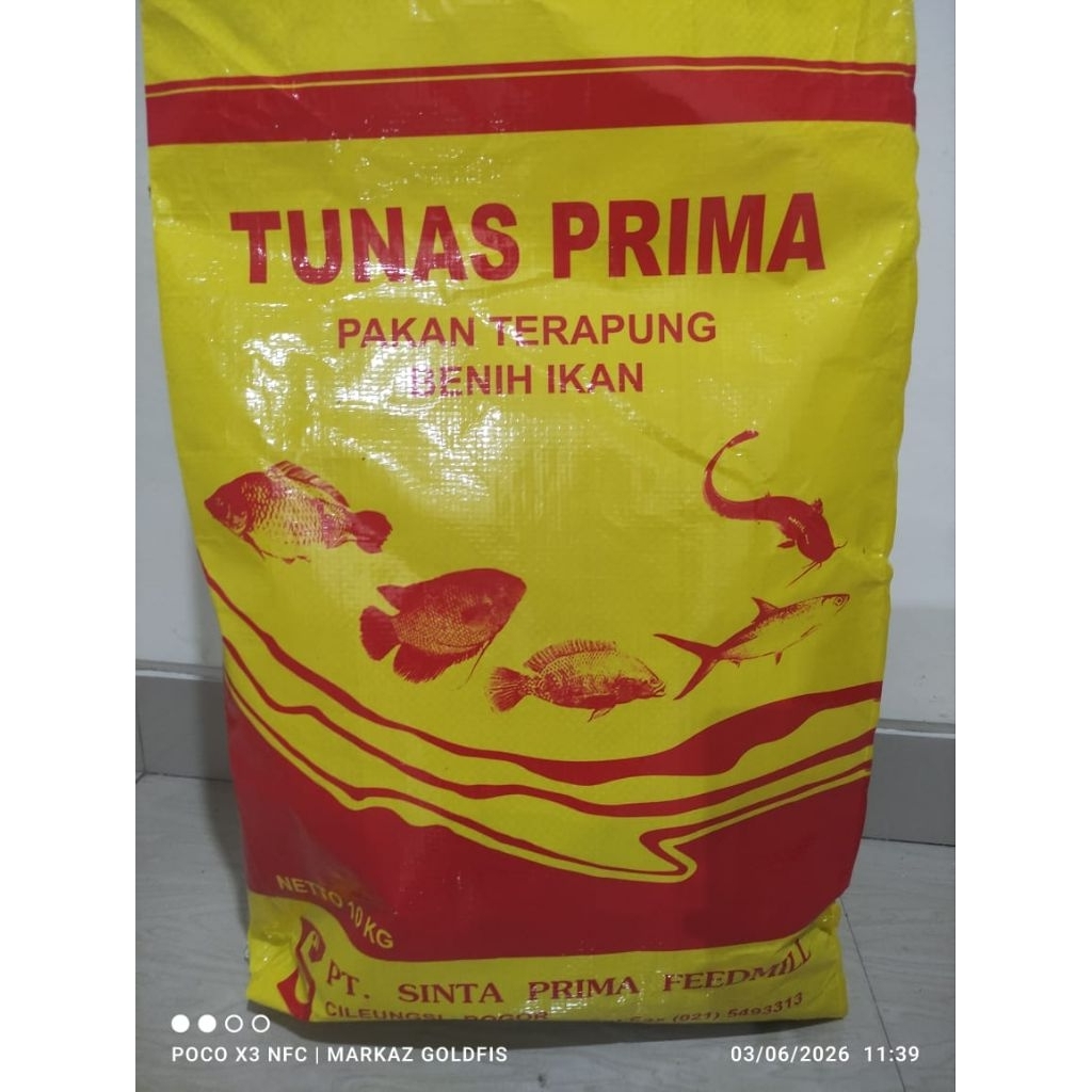 Pelet TP-50 1kg Produk PT. Sinta Protein 40%