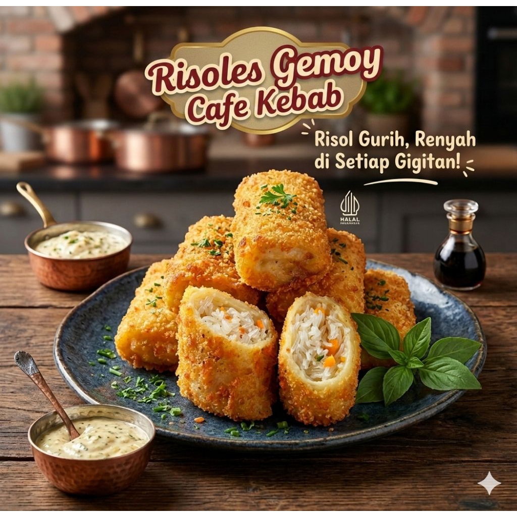 Risoles Frozen wortel bihun 10 pcs Risoles gemoy risol enak cemilan