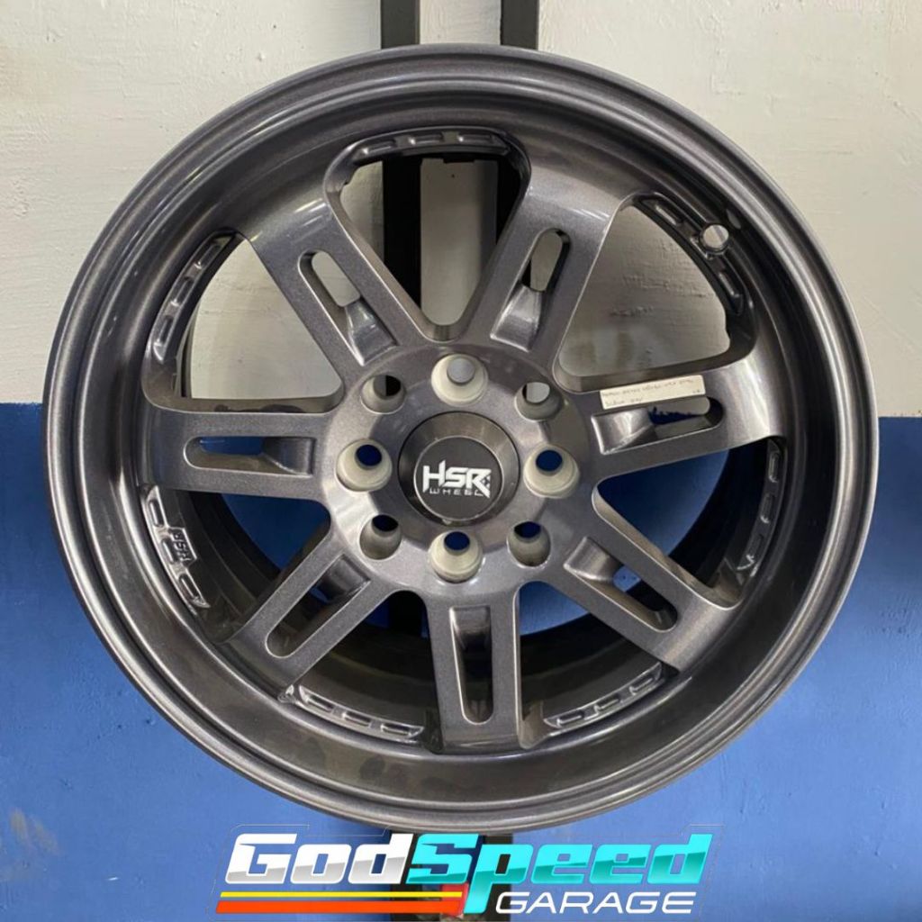 Paketan Velg +  Ban R15 Untuk Brio Agya Ayla Calya Sigra HSR DAIMON + Ban Accelera 185/55 R15