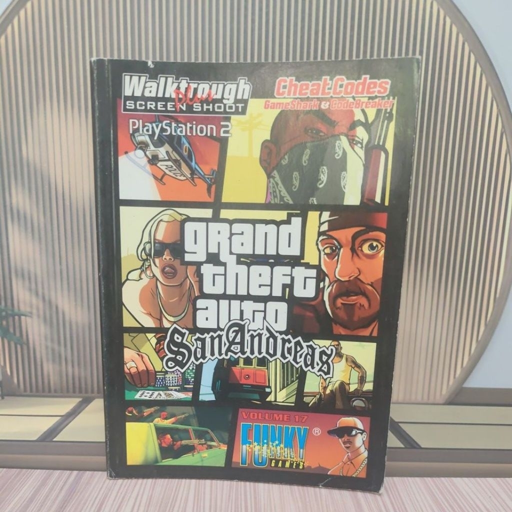 Buku Panduan GTA San Andreas PS2 Lengkap | Walkthrough, Cheat Codes, GameShark & CodeBreaker