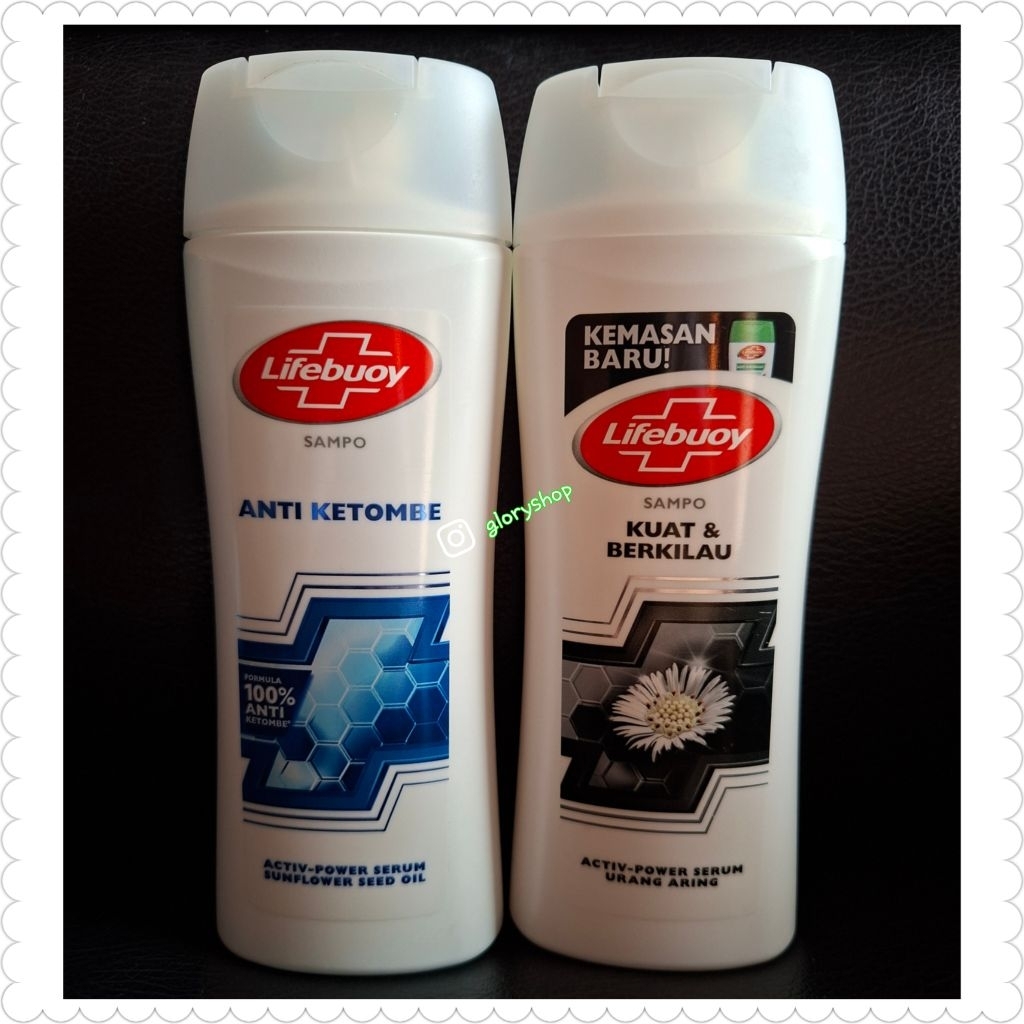Lifebuoy shampoo perawatan rambut 170ml/lifebuoy sampo anti ketombe 170ml/lifebuoy sampo kuat berkil