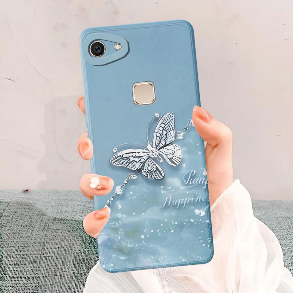 Case VIVO 1716, 1850, Y79A, 1718 Fashion Case Softcase Macaron Protect Camera Kesing Hp Casing Hp pe