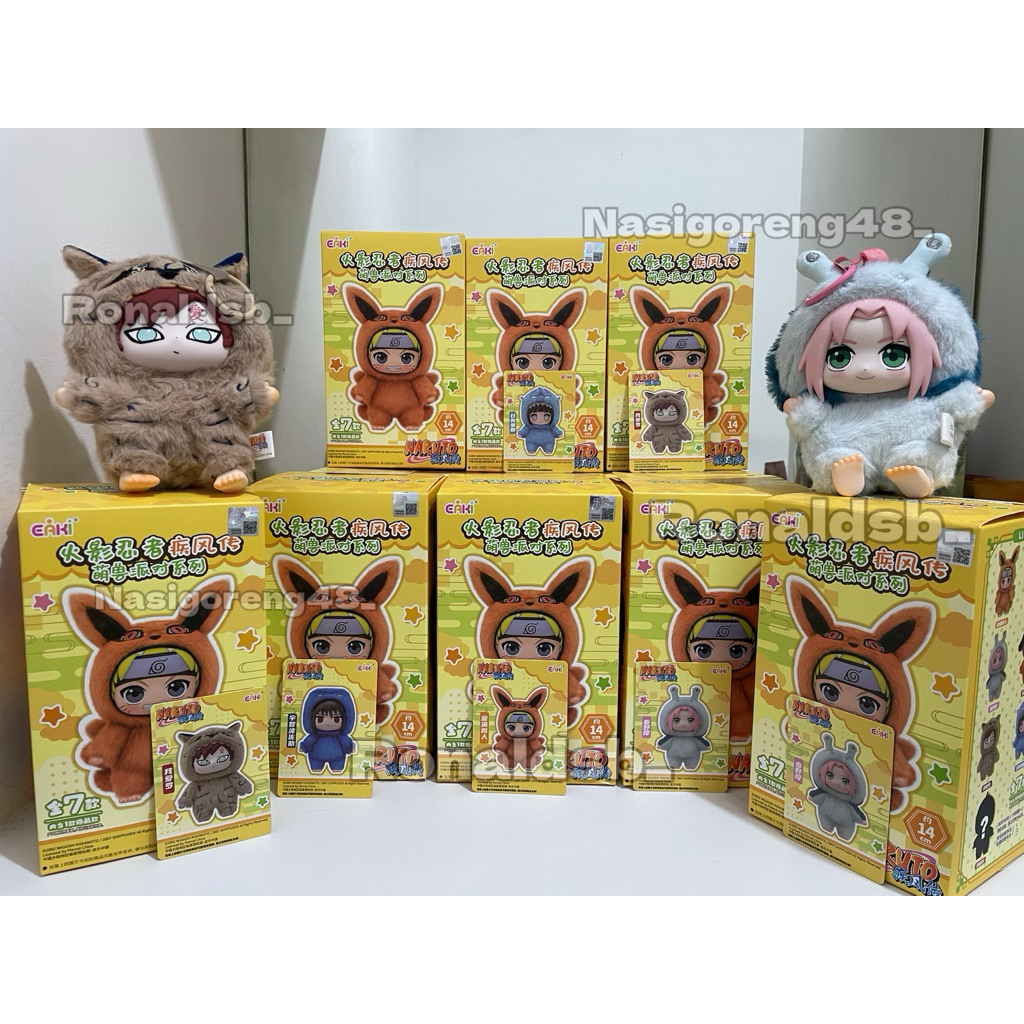 Naruto Shippuden Beast Party Plush ORIGINAL