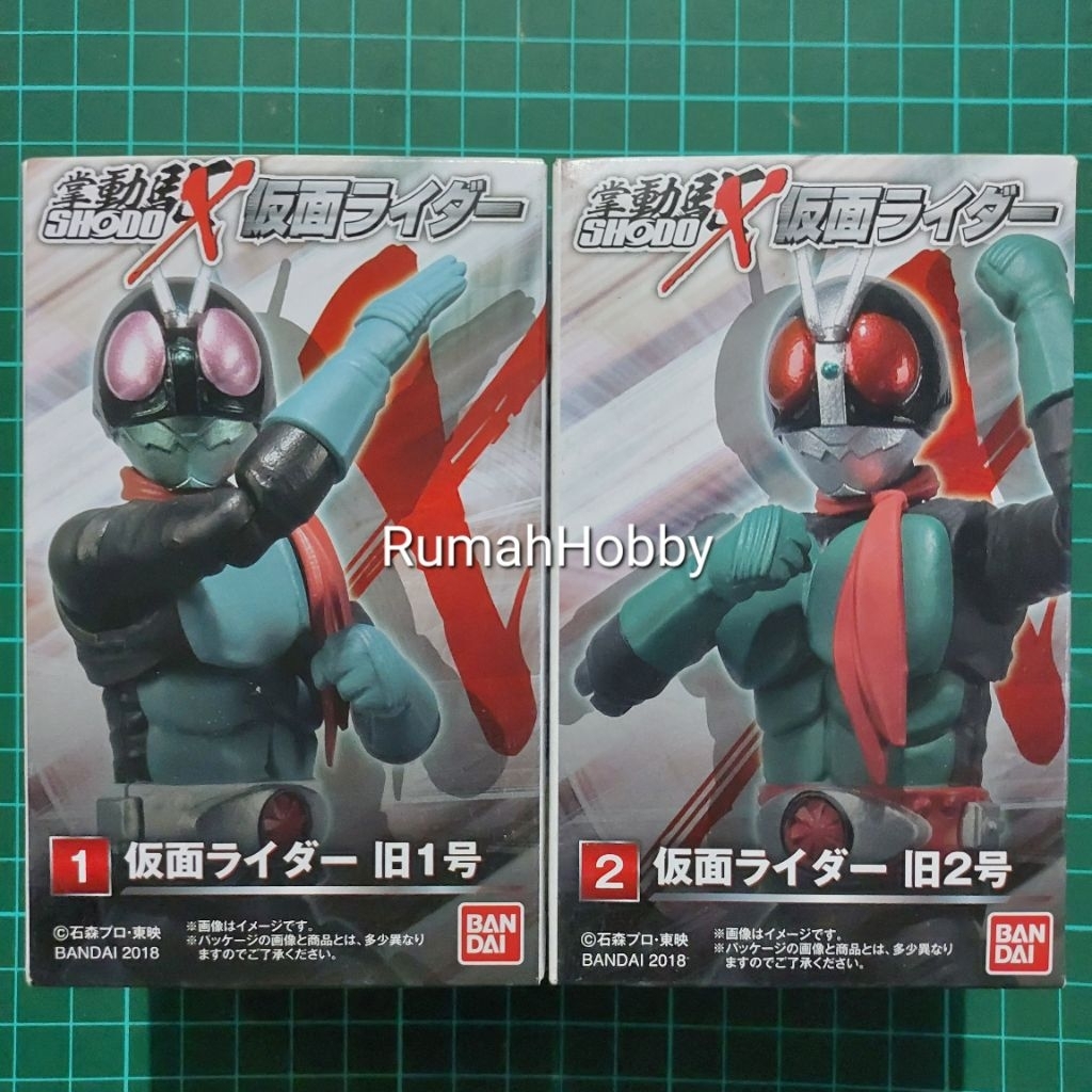 Shodo X Kamen Rider Ichigo Nigo Old Figure